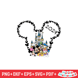 mickey minnie mouse friends 2024 disney trip svg, disney svg ,disney mickey svg , digital download file