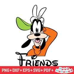 goofy dog friends disney character svg, disney svg ,disney mickey svg , digital download file