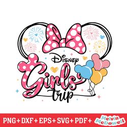minnie mouse disney girls trip svg, disney svg ,disney mickey svg , digital download file