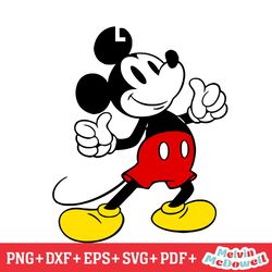 disney classic mickey mouse like hand svg, disney svg ,disney mickey svg , digital download file