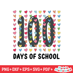 hearts bundle 100 days of school svg, disney svg ,disney mickey svg , digital download file