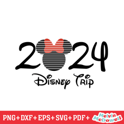 minnie mouse 2024 disney trip 2024 svg, disney svg ,disney mickey svg , digital download file
