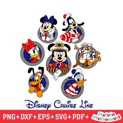 characters disney cruise line svg, disney svg ,disney mickey svg , digital download file