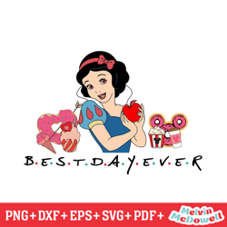 snow white princess best day ever svg, disney svg ,disney mickey svg , digital download file