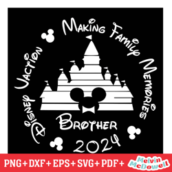 mickey brother mouse disney vacation 2024 svg, disney svg ,disney mickey svg , digital download file