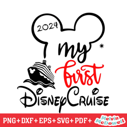 my first disney cruise ship 2024 svg, disney svg ,disney mickey svg , digital download