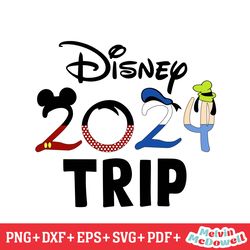 mickey disney trip 2024 svg, disney svg ,disney mickey svg , digital download file