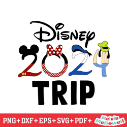 minnie disney trip 2024 svg, disney svg ,disney mickey svg , digital download file