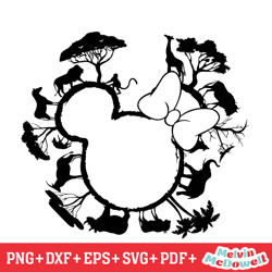 animal kingdom minnie head svg, disney svg ,disney mickey svg , digital download file