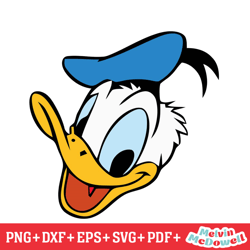 smiling face donald duck svg, disney svg ,disney mickey svg , digital download file