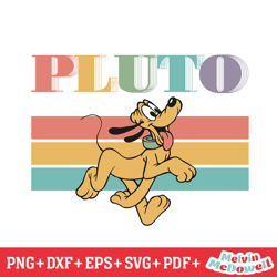character dog pluto disney clipart svg, disney svg ,disney mickey svg , digital download
