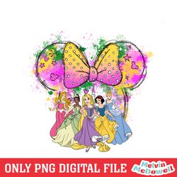 minnie mouse head princesses png, disney png ,disney mickey png, digital download