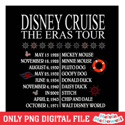 walt disney cruise the eras tour png, disney png ,disney mickey png, digital download