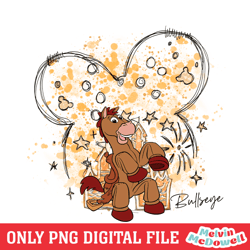 disney bullseye horse mickey castle png, disney png ,disney mickey png, digital download