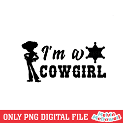 i'm a cowgirl jessie star png, disney png ,disney mickey png, digital download