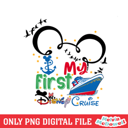 mickey mouse first disney cruise png, disney png ,disney mickey png, digital download