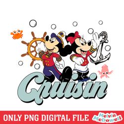 mickey mouse couple disney cruisin png, disney png, digital download