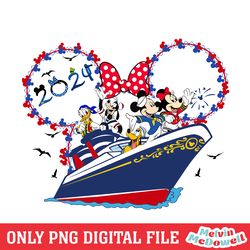 minnie mouse disney cruise ship 2024 png, disney png, digital download