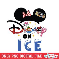 minnie mouse ears disney on ice 2024 png,mickey mouse disney, disney png, digital download