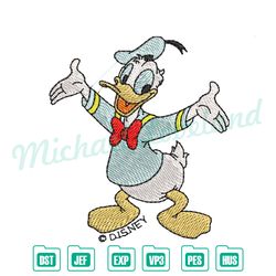 daisy duck embroidery design ,disney embroidery , digital embroidery,embroidery files