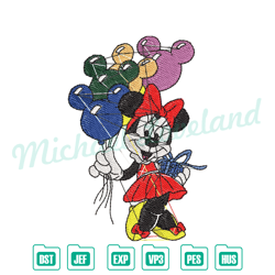 minnie mouse embroidery gift design , disney embroidery, digital embroidery,embroidery files