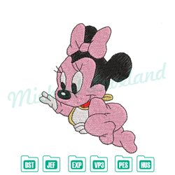 cute minnie mouse embroidery disney ,disney embroidery, digital embroidery,embroidery files