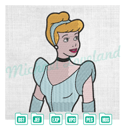 disney princess cinderella couple matching embroidery , embroidery design file, digital embroidery
