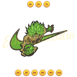 dragonball goku embroidery design , nike logo embroidery , digital embroidery,embroidery