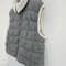 Doublelayered Twocolored Reversible Puffy Jacket Zipped Vest 2