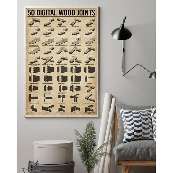 Carpenter 50 Digital Wood Joints Vertical Poster.jpg