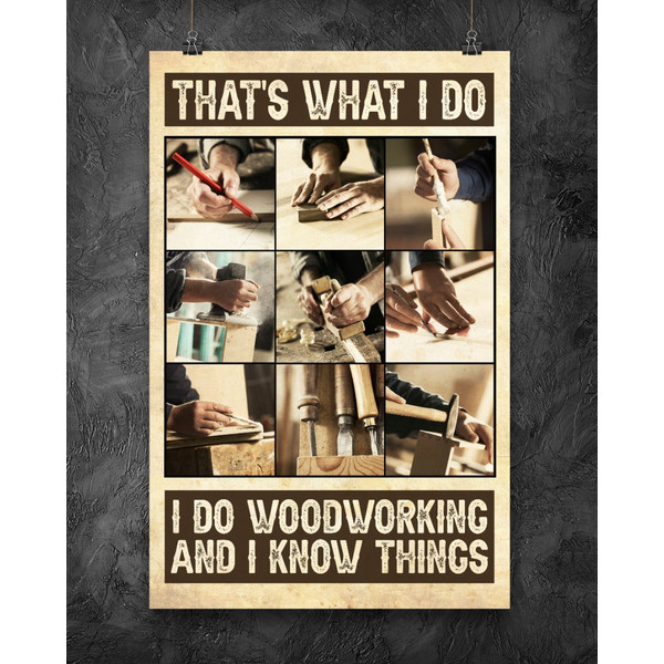 Carpenter I Do Woodworking Vertical Poster1.jpg