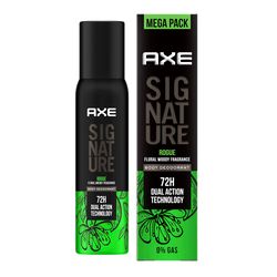 Axe Signature Rogue Long Lasting No Gas Body Spray Deodorant For Men, Floral Woody Fragrance 200 ml