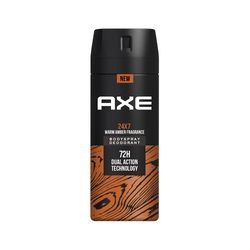 Axe 24x7 Long Lasting Deodorant Bodyspray For Men, Warm Amber Fragrance, 150 ml