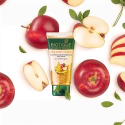 Biotique Apple Cider Vinegar Deep Cleansing Face Wash, 150ml (Pack of 1)