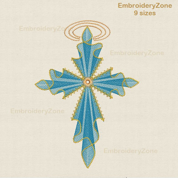 Cross religion embroidery design by EmbroideryZone 2.jpg