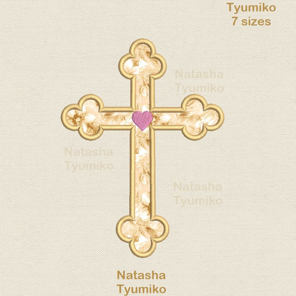 cross with heart applique by Tyumiko .jpg