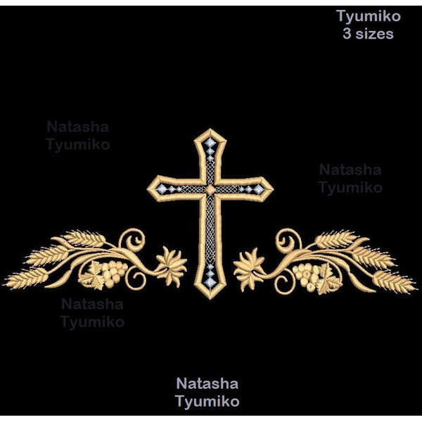 Cross and spikelets by Natasha Tyumiko 2.jpg