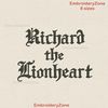 Richard lionheart name embroidery design by EmbroideryZone 6.jpg
