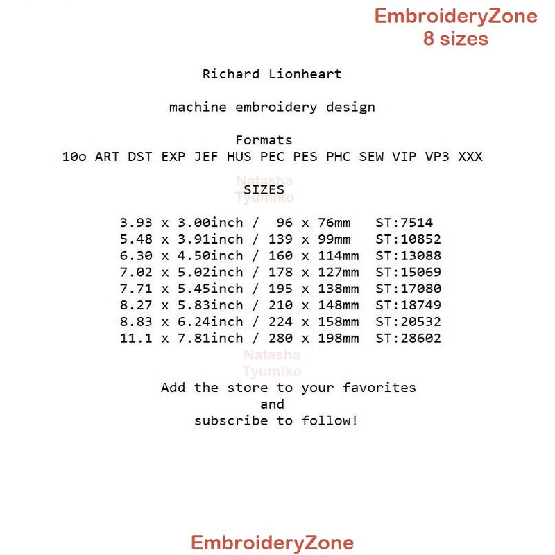 Sizes Richard Lionheart  embroidery design by EmbroideryZone 1.jpg