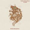 Head lion embroidery design by EmbroideryZone.jpg