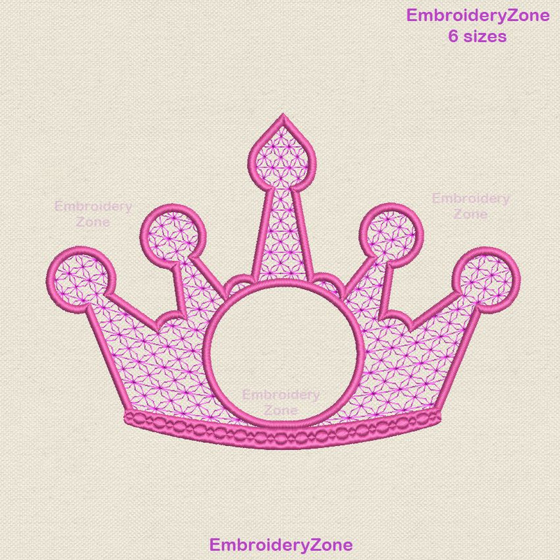 crown frame machine embroidery design by EmbroideryZone.jpg