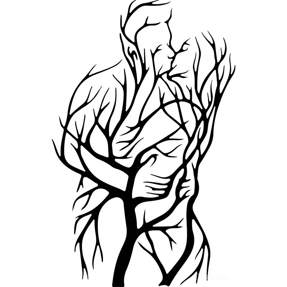 Couple Love Like The Trees 0