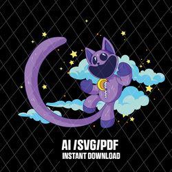 poppy playtime/ catnap /svg/pdf