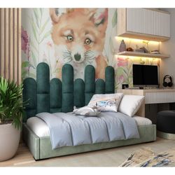 Upholstered Soft Veloured Decorative Wall Art Acoustic Headboard Panels for Children's Room | Padded Boards | Causy Room