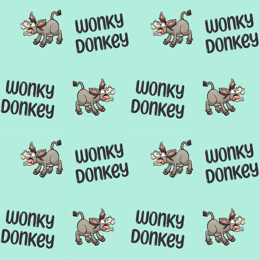 Wonky Donkey Cotton Fabric 58in Width BTY 0