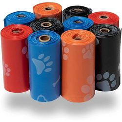 120 Rolls Dog Waste Bags - Outdoor Pet Cleanup Supplies, 15 Bags per Roll, Refill Garbage Bags for Dogs, Pet Waste Mana