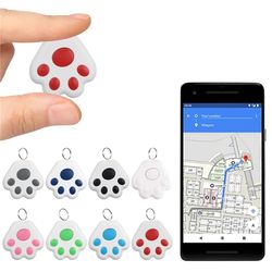 Mini Pet Locator Tracker - Portable Anti-Lost Device for Cats and Dogs, Bluetooth 5.0, Hidden GPS, Ideal for Keys and Mo