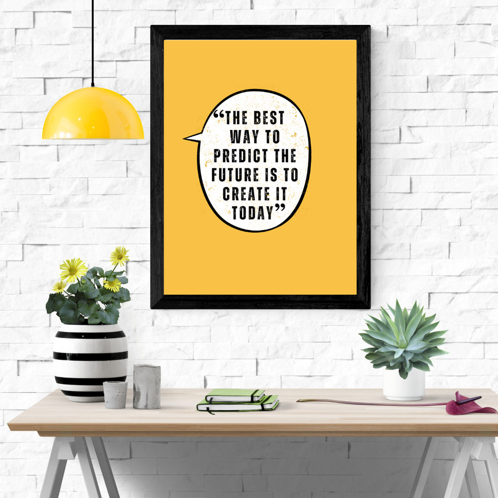 White Brick Wall Mockup Frame Quote Instagram Post.png