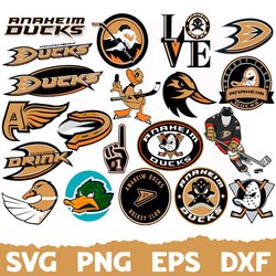 Anaheim Ducks SVG, Anaheim Ducks Bundle, Anaheim Ducks logo, NHL Bundle, NHL Logo, NHL ,SVG, PNG, EPS, DXF