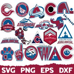 Colorado Avalanche SVG, Colorado Avalanche Bundle, Colorado Avalanche logo, NHL Bundle, NHL Logo, NHL ,SVG, PNG, EPS